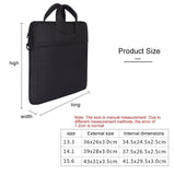 Waterproof Oxford Cloth One-Shoulder Handbag For 15.6 Laptops - Hidden Portable Strap - Light Grey