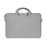 Waterproof Oxford Cloth One-Shoulder Handbag For 15.6 Laptops - Hidden Portable Strap - Light Grey