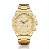 Stainless Steel Waterproof Quartz Watch - Fashionable Design - Wa6884Sh