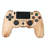 Wireless Bluetooth Game Controller for Ps4 with Dual Vibration and Light Strip - Fire Ghost