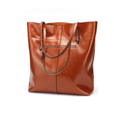 Stylish Shoulder Tote For Women - Charm Orange