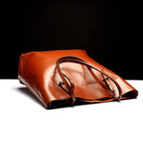 Stylish Shoulder Tote For Women - Charm Orange