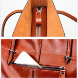 Stylish Shoulder Tote For Women - Charm Orange