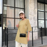 Convertible Crossbody Phone Purse With Chain - Beige White