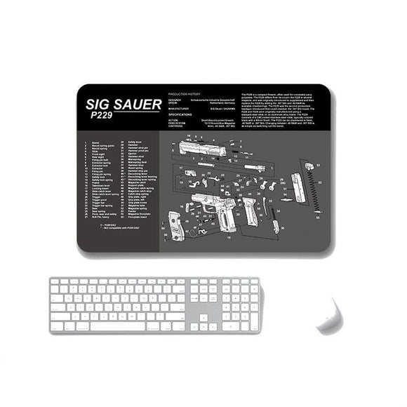 2 Pack Non Slip Gaming Mouse Pad 3Mm Thick - Sps-Sigp229