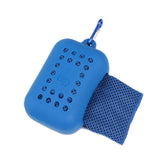 Chill Towel For Summer Workouts - Cylindrical Fruit Green