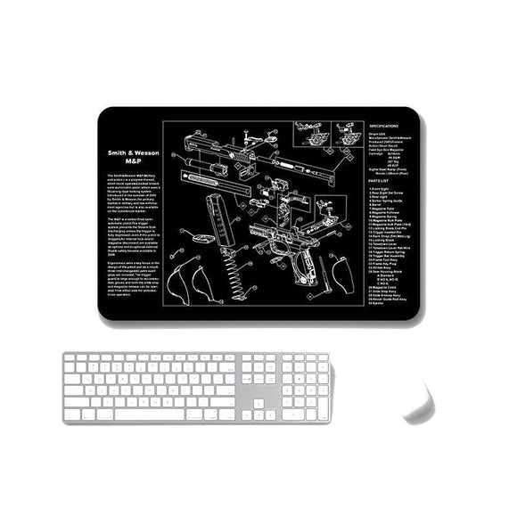 2 Pack Non Slip Office Gaming Mouse Pad 5Mm - Sps-Smithwessomm&P