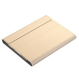 Universal Ultra-Thin Tablet Case With Bluetooth Keyboard For Ipad 4 / 3 / 2 - Horizontal Flip - Gold
