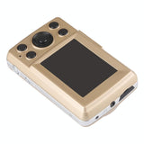 16Mp 4X Zoom Hd Digital Video Camera With 2.4 Tft Screen - Gold