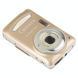 16Mp 4X Zoom Hd Digital Video Camera With 2.4 Tft Screen - Gold