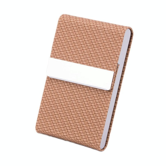 Business Card Case For Advertising Fits Most Cards - Woven Apricot