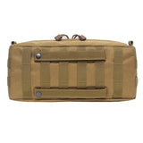 Waterproof Nylon Messenger Bag Multifunctional Outdoor Gear - Khaki