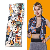 Quick Drying Gym Towel For Sports - Starry Sky