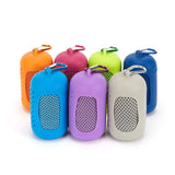 Chill Towel For Summer Workouts - Cylindrical Bright Orange