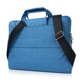 13.3 Inch Laptop Bag - Portable one Shoulder Zipper Design for Macbook Samsung Sony Dell Alienware Chuwi Asus Hp - Blue