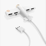 4-Port Usb Air Force One Hub - Blue