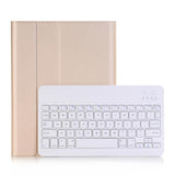 Universal Ultra-Thin Tablet Case With Bluetooth Keyboard For Ipad 4 / 3 / 2 - Horizontal Flip - Blue