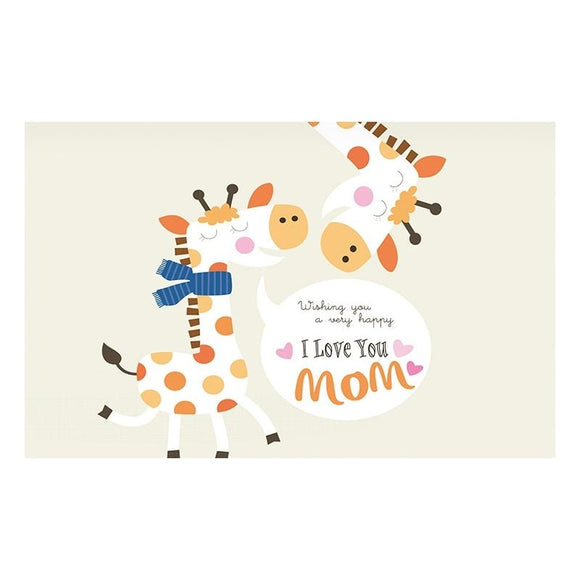 52 Inch Dust-proof Tv Cover for Household - Giraffes