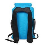25L Outdoor Waterproof Dual Shoulder Strap Dry Bag Pvc Barrel Design - Blue