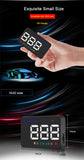 3.5 Inch Car Hud With Gps 2 Display Modes Light Sensors Speed & Compass Speed Alarm - Green Light
