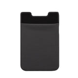 Lycra Phone Card Holder Stretch Back Sticker Wallet For Cards Bus Pass Bank Fits Most Phones - Gold
