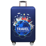 Protective Luggage Cover - Durable Elastic Anti-dust - Small Size - Wide Sea And Sky