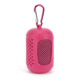 Chill Towel For Summer Workouts - Cylindrical Rose Red