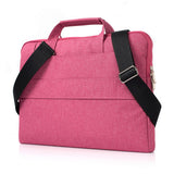 13.3 Inch Laptop Bag - Portable one Shoulder Zipper Design for Macbook Samsung Sony Dell Alienware Chuwi Asus Hp - Magenta