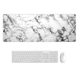 Marble Rubber Mouse Pad Durable & Stylish - Mountain Ripple Marble