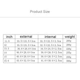 15.6 Inch Laptop Tablet Bag With Multiple Pockets - Portable And Stylish - Hc6579M 15.6 Inch Magenta