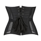 16 Steel Boned Mesh Underbust Corset For Women Hourglass Body Shaper - Xxl