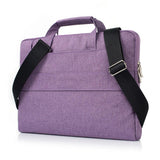 11.6 Inch Laptop Bag - Portable one Shoulder Zipper for Macbook Samsung Sony Dell Alienware Chuwi Asus Hp - Purple