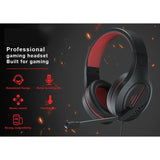 3.5Mm Noise-Canceling Gaming Headset With Retractable Mic - Purple