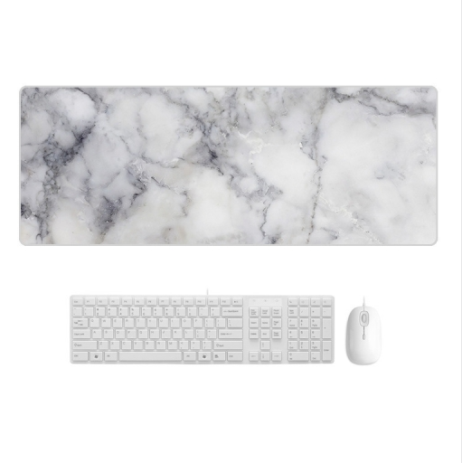 Sturdy Marbled Rubber Mouse Pad - Granite Marble