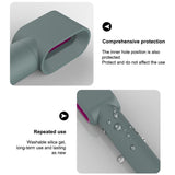 Shockproof Silicone Case For Airwrap Hair Dryer - Purple