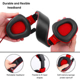 3.5Mm Noise-Canceling Gaming Headset With Retractable Mic 2M Cable - Black Purple