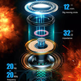 Wireless Bluetooth Gaming Earphones - et Series V9 - Tarnish