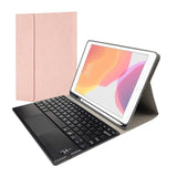 9.7 Ipad Keyboard Case With Touchpad Pen Slot & Bracket - Magnetic Detachable - Red
