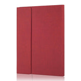 9.7 Ipad Keyboard Case With Touchpad Pen Slot & Bracket - Magnetic Detachable - Red
