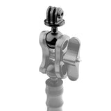 Aluminum Ball Head Adapter for Gopro Insta360 Dji Action Cameras - 2.5cm Diameter - Red