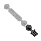 Aluminum Ball Head Adapter for Gopro Insta360 Dji Action Cameras - 2.5cm Diameter - Red