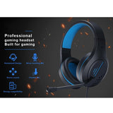 3.5Mm Noise-Canceling Gaming Headset With Retractable Mic - Black Red