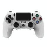 Wireless Bluetooth Game Controller for Ps4 with Dual Vibration and Light Strip - Star Red