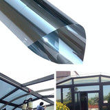 90cm x 1m Uv Reflective Privacy Window Film - one Way Sticker - Silver