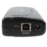 8-Port Usb 2.0 Docking Station With Multiple Ports Black - Silver