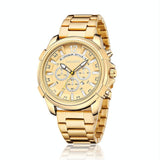 Stainless Steel Waterproof Quartz Watch - Fashionable Design - Wa6884S