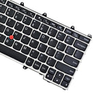 Backlit us Keyboard for Lenovo Thinkpad Yoga 260 / 370 / X380 - Silver