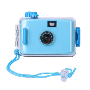 Waterproof Retro Film Camera For Kids - Mini Point-And-Shoot 5M