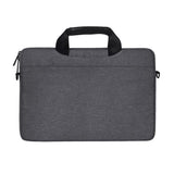 Stylish Zipper Laptop Bag with Shoulder Strap - Durable & Breathable - Navy Blue