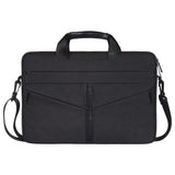 Stylish Zipper Laptop Bag with Shoulder Strap - Durable & Breathable - Navy Blue